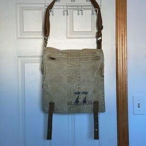 American Eagle Outfitters Khaki Messenger Bag